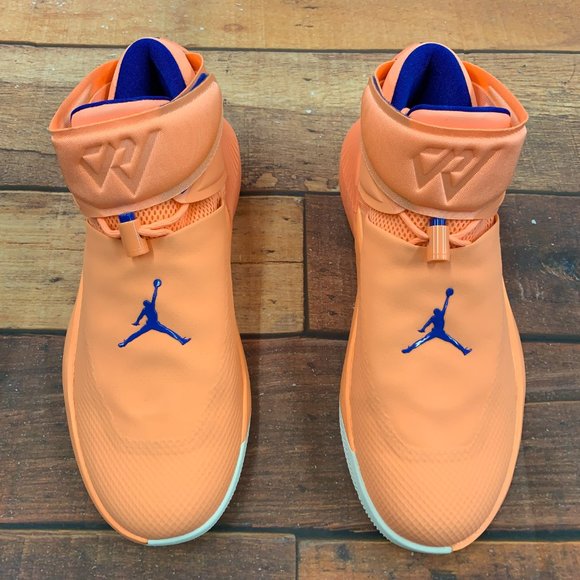 Jordan Men's Why Not Zero.1 Orange Basketball Shoe - Picture 3 of 5